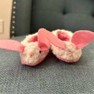 Doll Bunny Slippers - For 18-inch Dolls